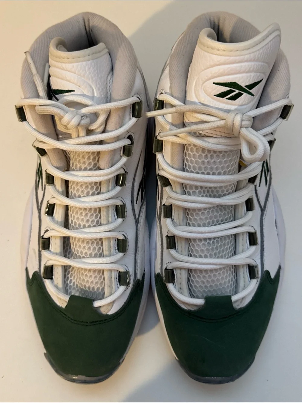 Reebok Question Mid Michigan State - Mens Size 10 - ID6600